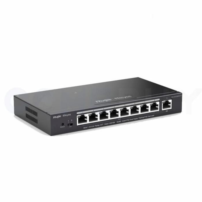 Switch Ruijie Reyee RG-ES209GC-P Smart Managed 9 Puertos Gigabit 120W PoE