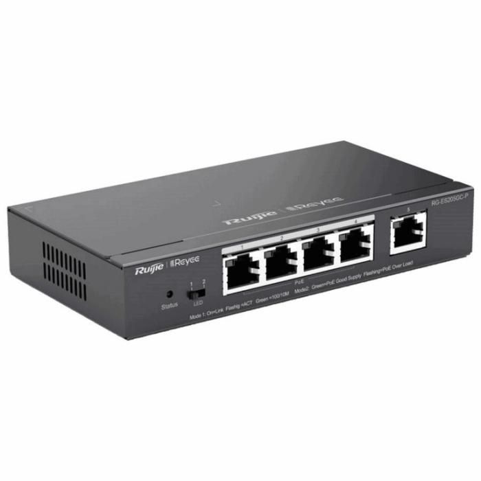 Switch Ruijie Reyee RG-ES205GC Smart Managed 5 Puertos Gigabit
