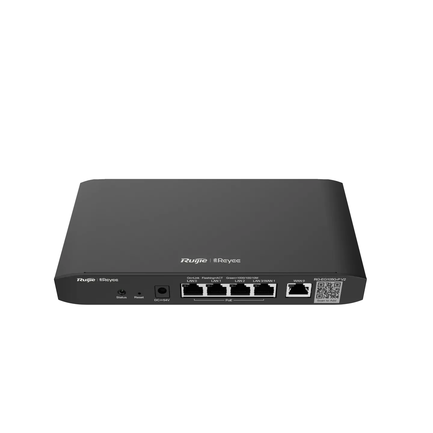 Router Ruijie Reyee RG-EG105G V2 Cloud Managed Multi-WAN 5 Puertos Gigabit