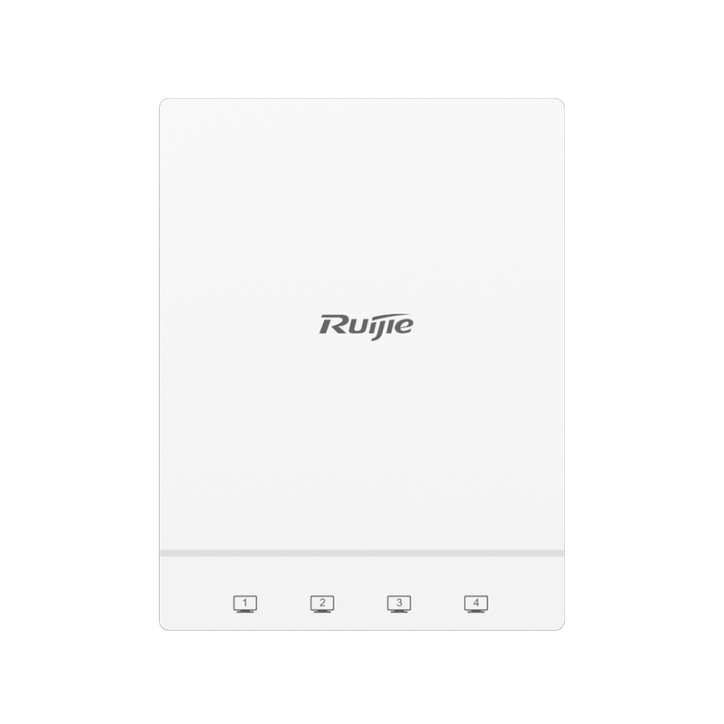 RUIJIE RG-AP180 PUNTO DE ACCESO PARA INTERIOR DE PARED WIFI 6 1.7GPBS HASTA 1024 USUARIOS