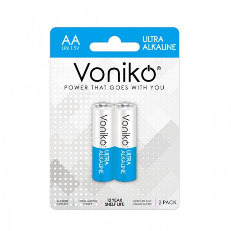 VONIKO AALR6-2P BATERIA ULTRA ALCALINA AA LR6