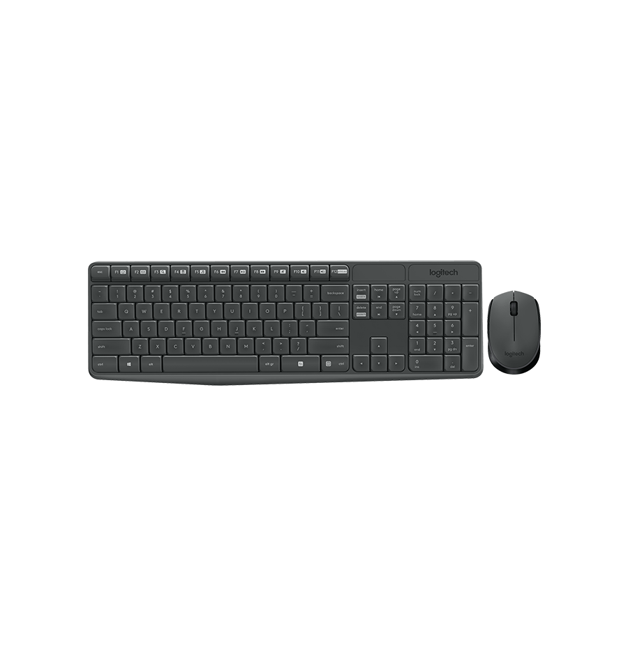 Logitech - Juego de teclado y ratón - MK235