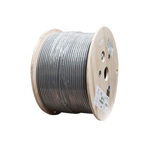 SIEMON 9A6M4-A5 BOBINA 305 METROS DE CABLE F/UTP CAT6A BLINDADO INTERIOR CM GRIS