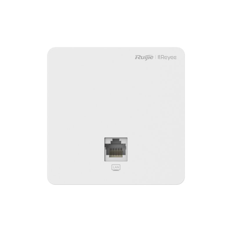 Access Point Ruijie Reyee RG-RAP1200(F) Wall Doble Banda AC1300 Fast Ethernet