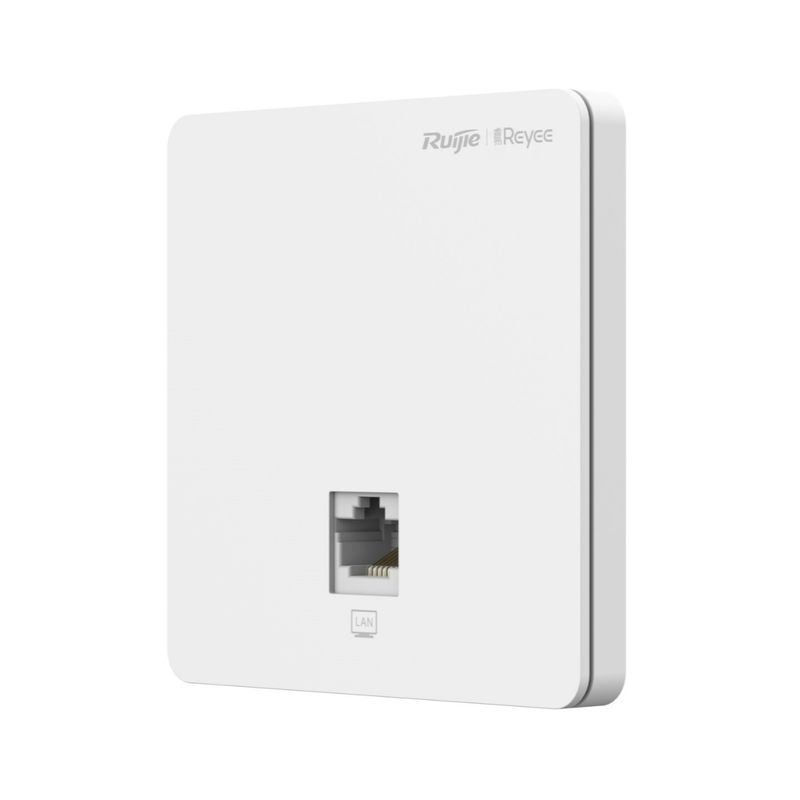 Access Point Ruijie Reyee RG-RAP1200(F) Wall Doble Banda AC1300 Fast Ethernet