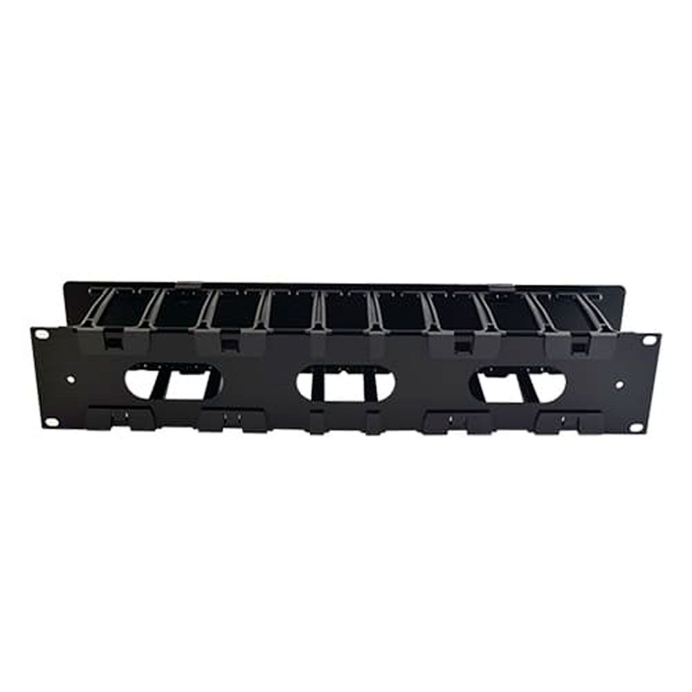 SIEMON HCM-4-2U ORGANIZADOR HORIZONTAL 2RU NEGRO