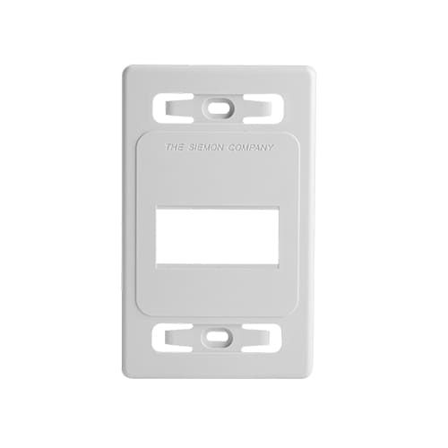 SIEMON MX-FP-S-03-02B PLACA MAX VERTICAL 3 PUERTOS BLANCO