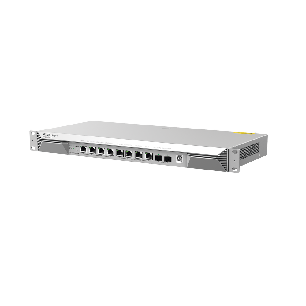 RUIJIE RG-EG1510XS ROUTER 1 PUERTO LAN 6 PUERTOS LAN/WAN,2 SFP+LAN/WAN 1 PUERTO WAN MULTI-GIGABIT