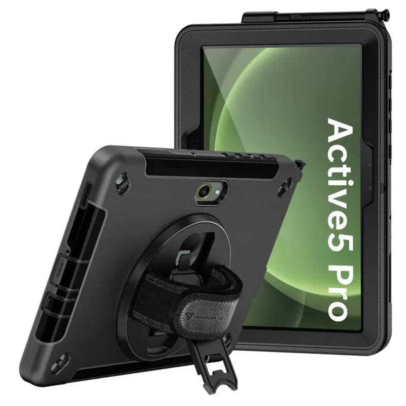 Funda Protectora Samsung Galaxy Tab Active5 Cover Active Pro Black