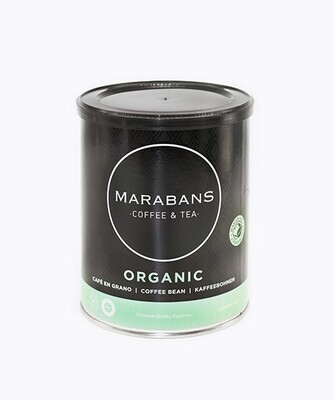 Marabans Organic ganze Bohne