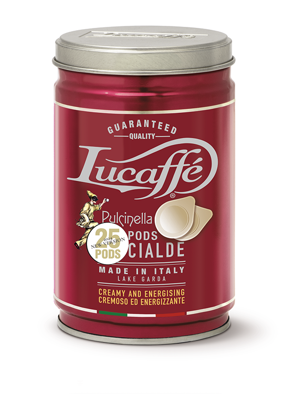Lucaffe Pulcinella - Dose mit 25 Pads lose