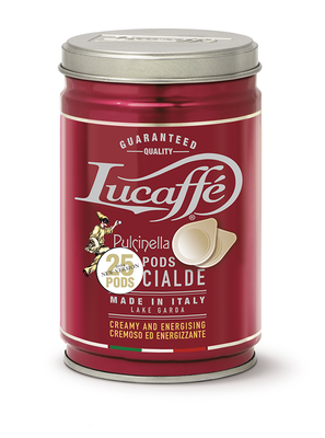 Lucaffe Pulcinella - Dose mit 25 Pads lose