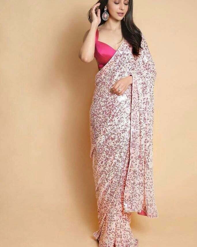 Bollywood Inspired Sequence Work Saree V