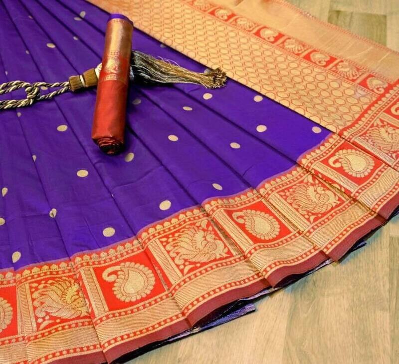 Soft Litchi Silk Saree