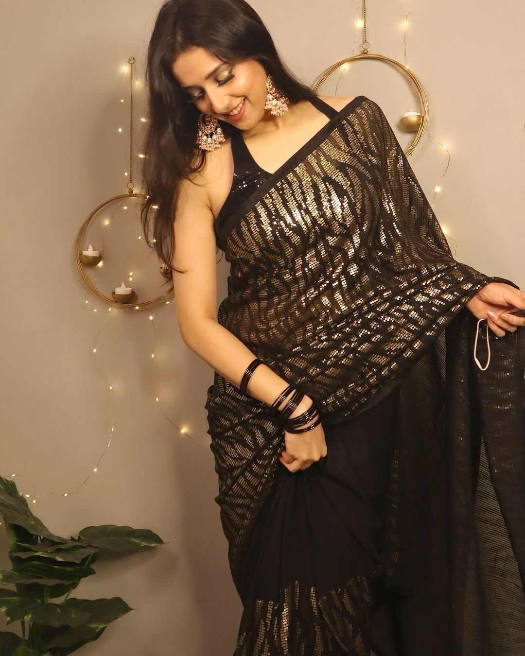 Bollywood Inspired Sequence Work Saree VI