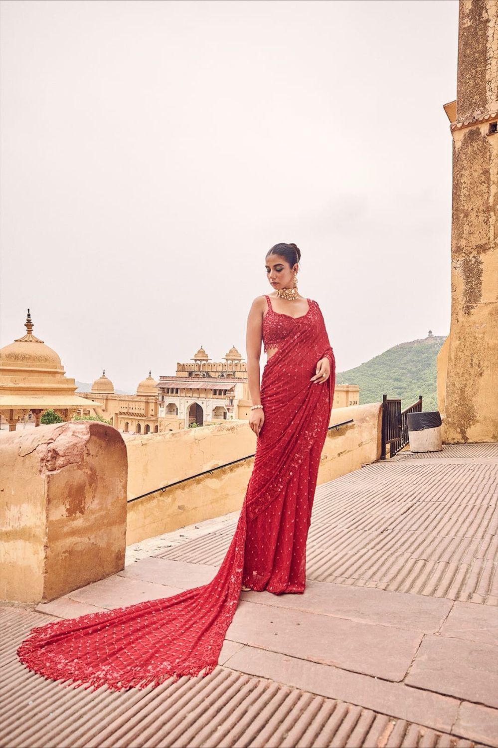 Bollywood Inspired Sequence Work Saree III