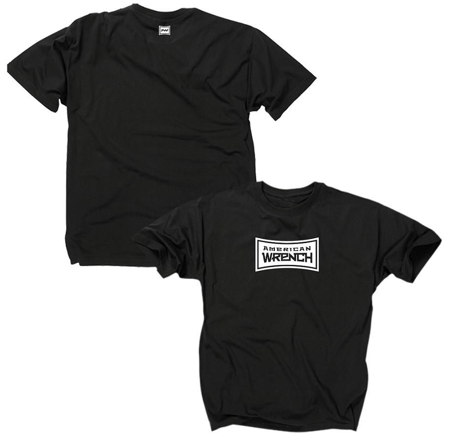 American Wrench - White Logo Tee