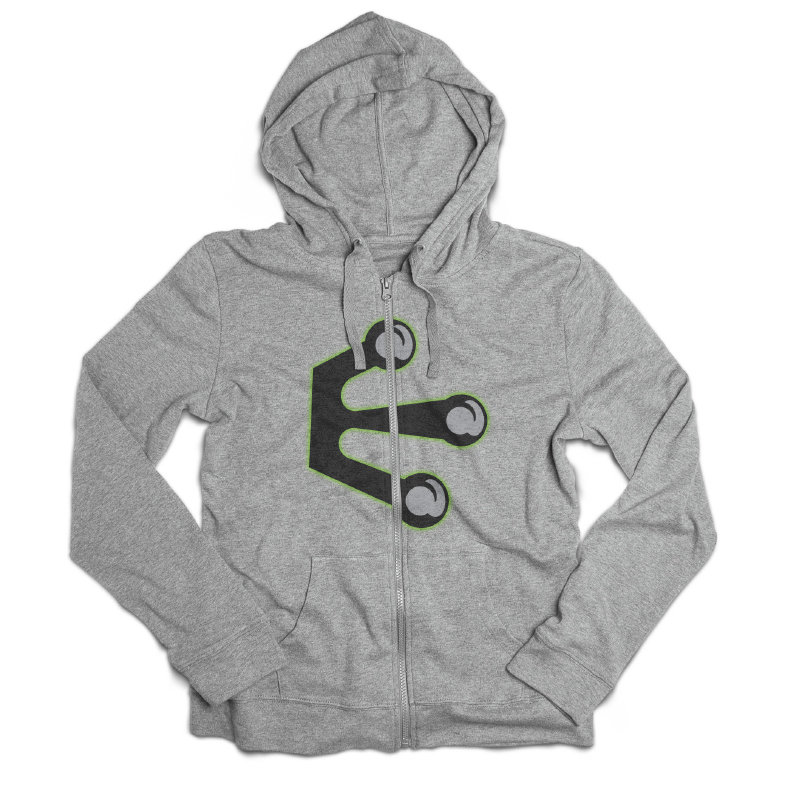Rivet E Hoodie - Gray