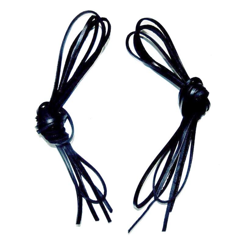 1 PAIR OF LEATHER LACES