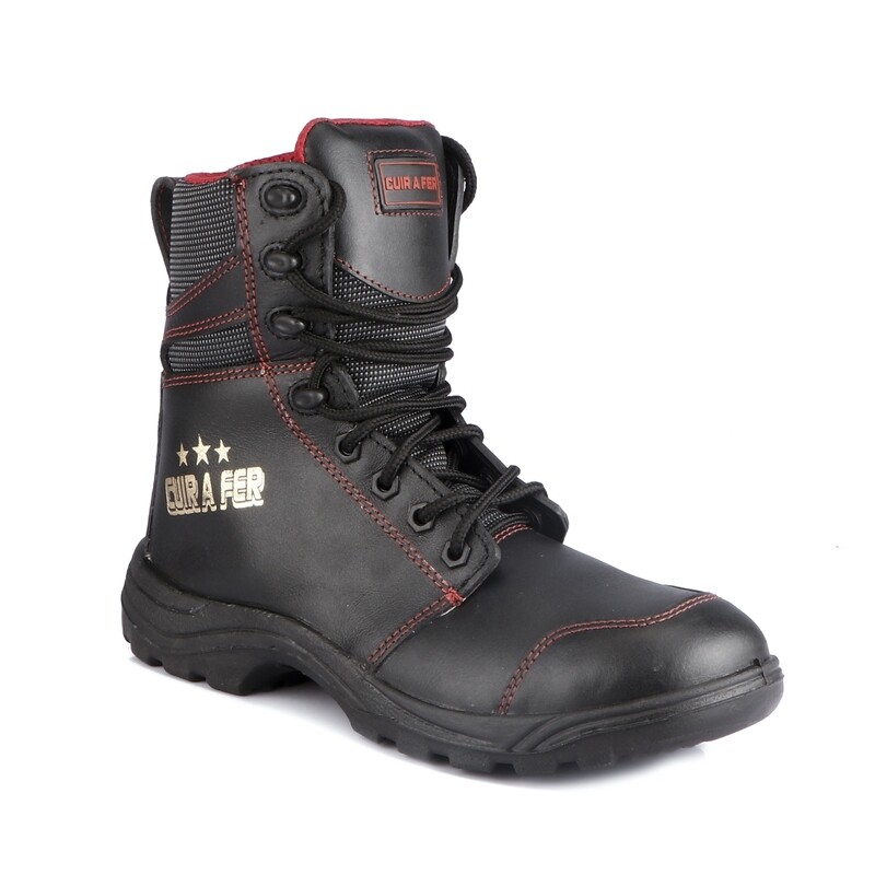 Bottes de Randonnée Cuir à Fer