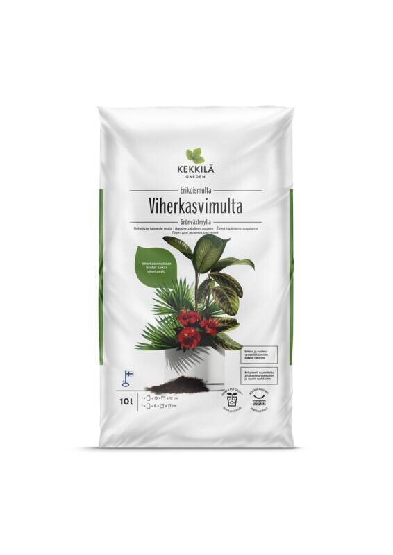 Viherkasvimulta 10l, Kekkilä
