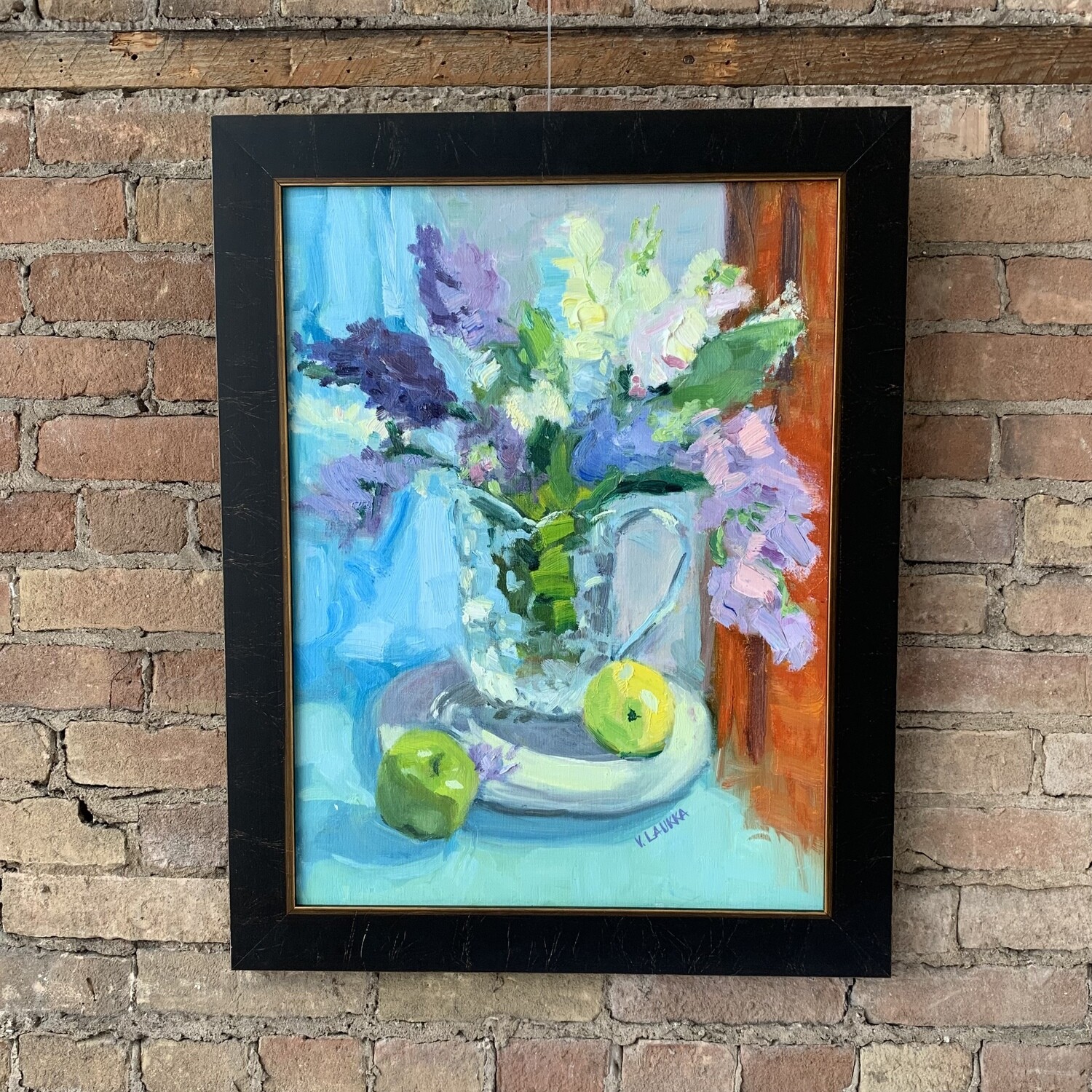 Lilacs in the Sahli window