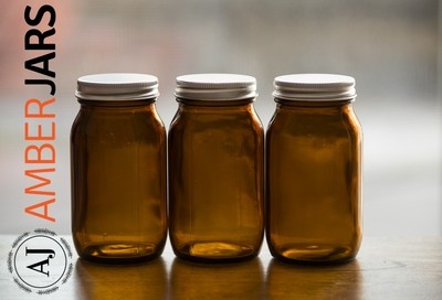 175ml Wide Mouth Bottle with ALUMINIUM Wadded Lid