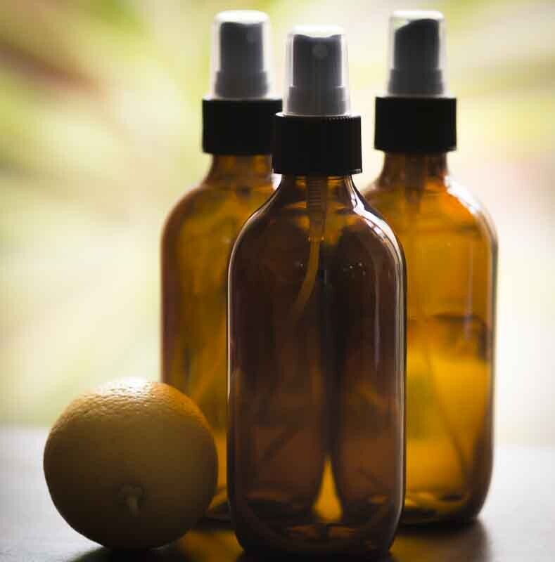 200ml Amber Glass Bottle with Fine Mist Spray - Superior Quality Sprays