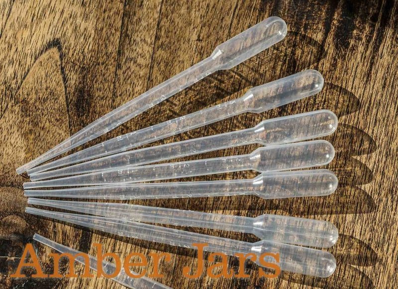 15 x 3ml Plastic disposable Pipettes - Free postage.