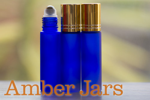 10ml Frosted Blue glass Roller ball Bottle Stainless Steel ball- Aromatherapy / perfume G 10ml Frosted Blue glass Roller ball Bottle Stainless Steel ball- Aromatherapy / perfume G