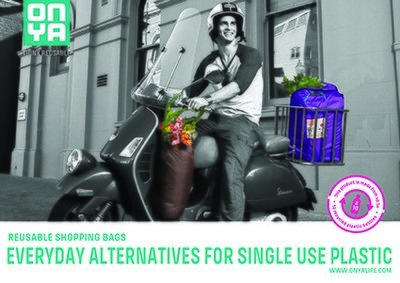 REUSABLE SHOPPING BAGS - CUPS - BOTTLES