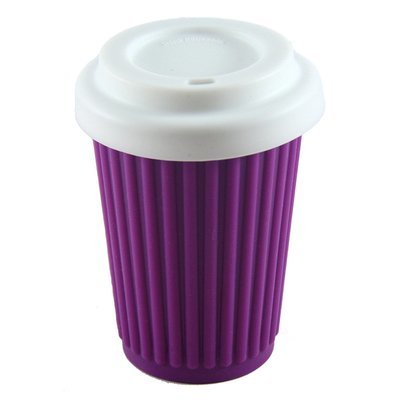 BYO Coffee Cup Regular Purple (345ml)