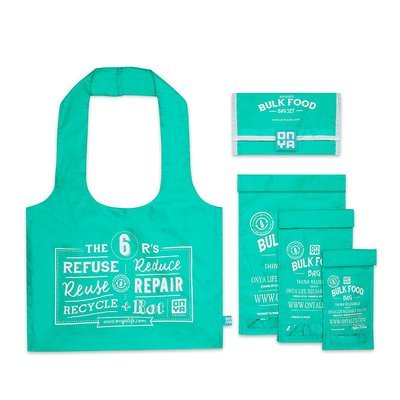 Onya Bulk Food Bags - Aqua Bulk Starter Set