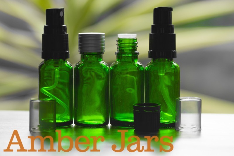 20ml Green Glass Bottle with Silver Aluminium Cap