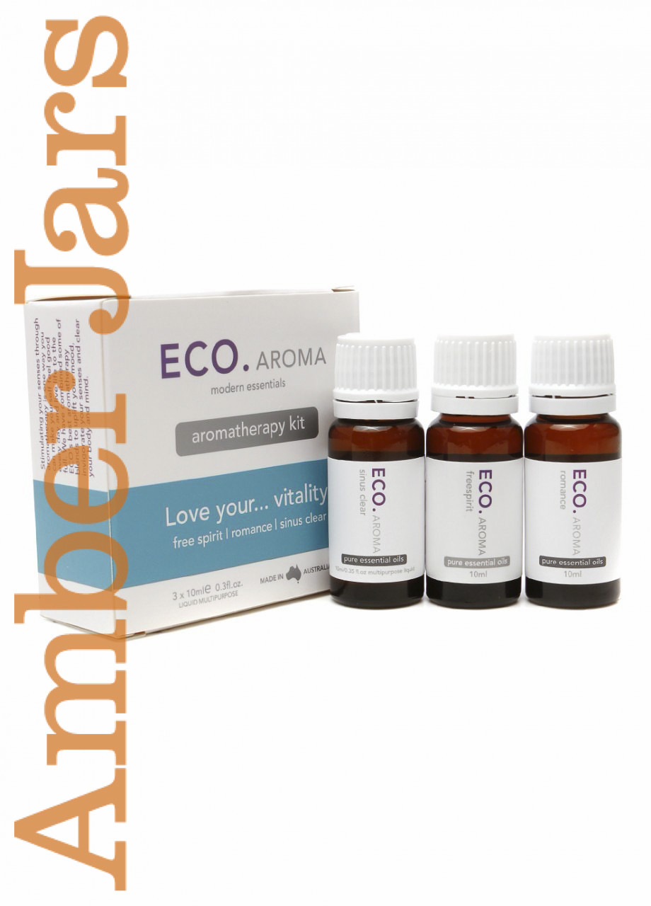 Eco Aroma Pure Essential Oil - Love your.....vitality aromatherapy kit