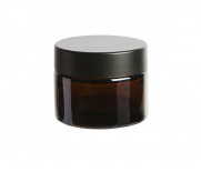 50ml Amber Glass Jar - Lip Balm cream ointment  balms