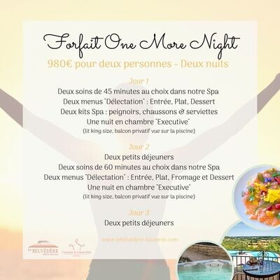 Forfait "One More Night"