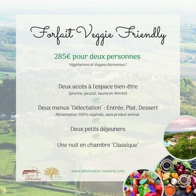 Forfait &quot;Veggie Friendly&quot;