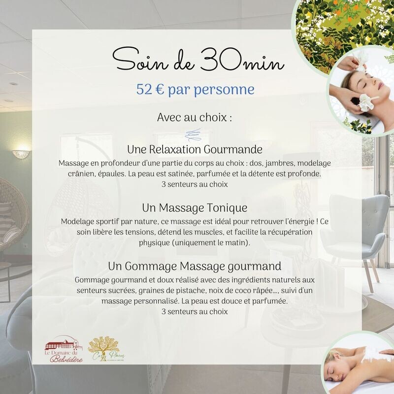 Soin de 30 minutes