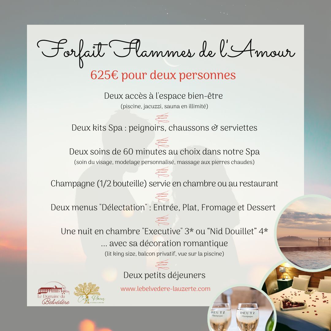 Forfait &quot;Flammes de l&#39;Amour&quot;