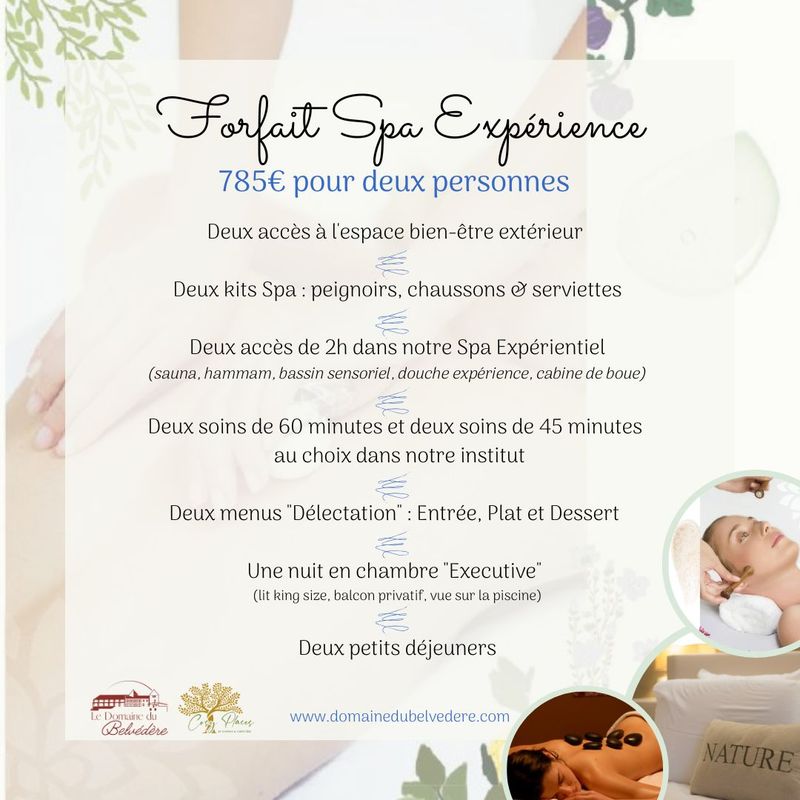 Forfait &quot;Spa Expérience&quot;