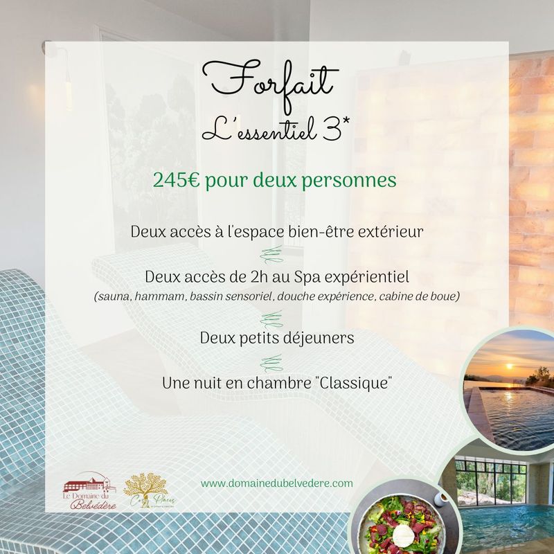 Forfait &quot;L&#39;Essentiel&quot; 3*