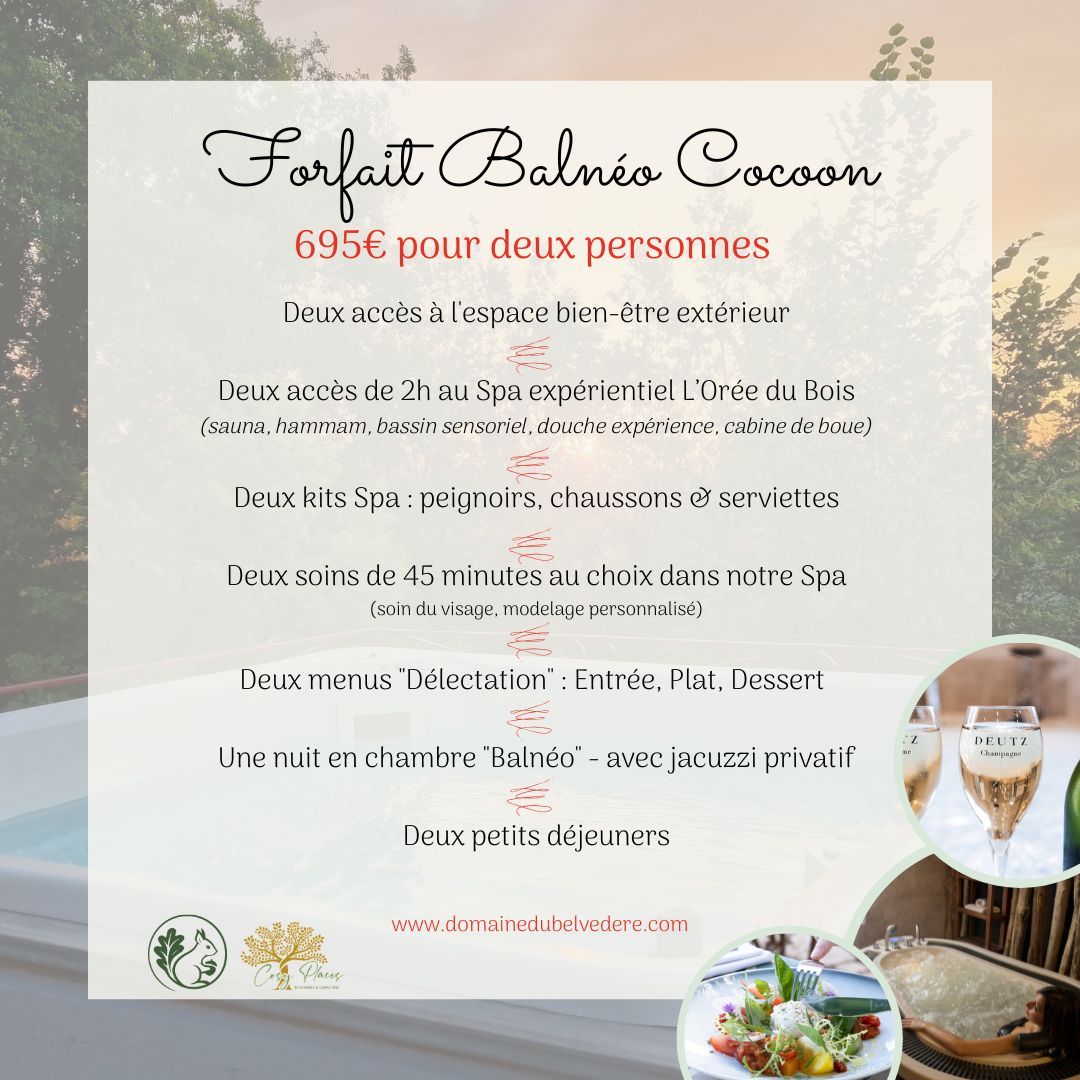 Forfait "Balnéo Cocoon"