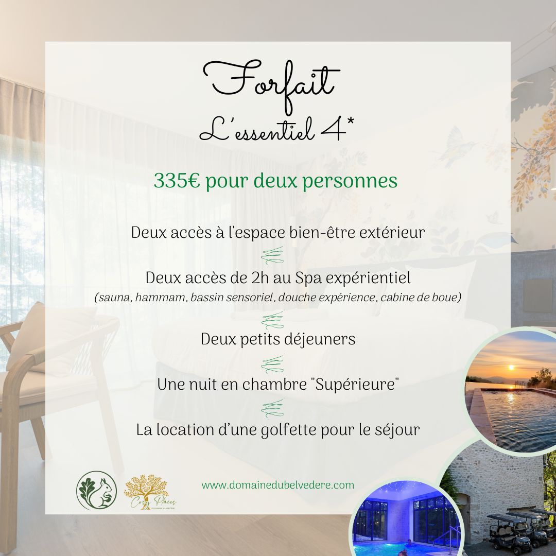 Forfait "L'Essentiel" 4*