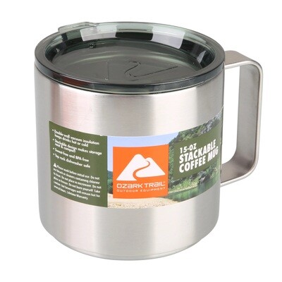 Taza de acero inoxidable 15Oz