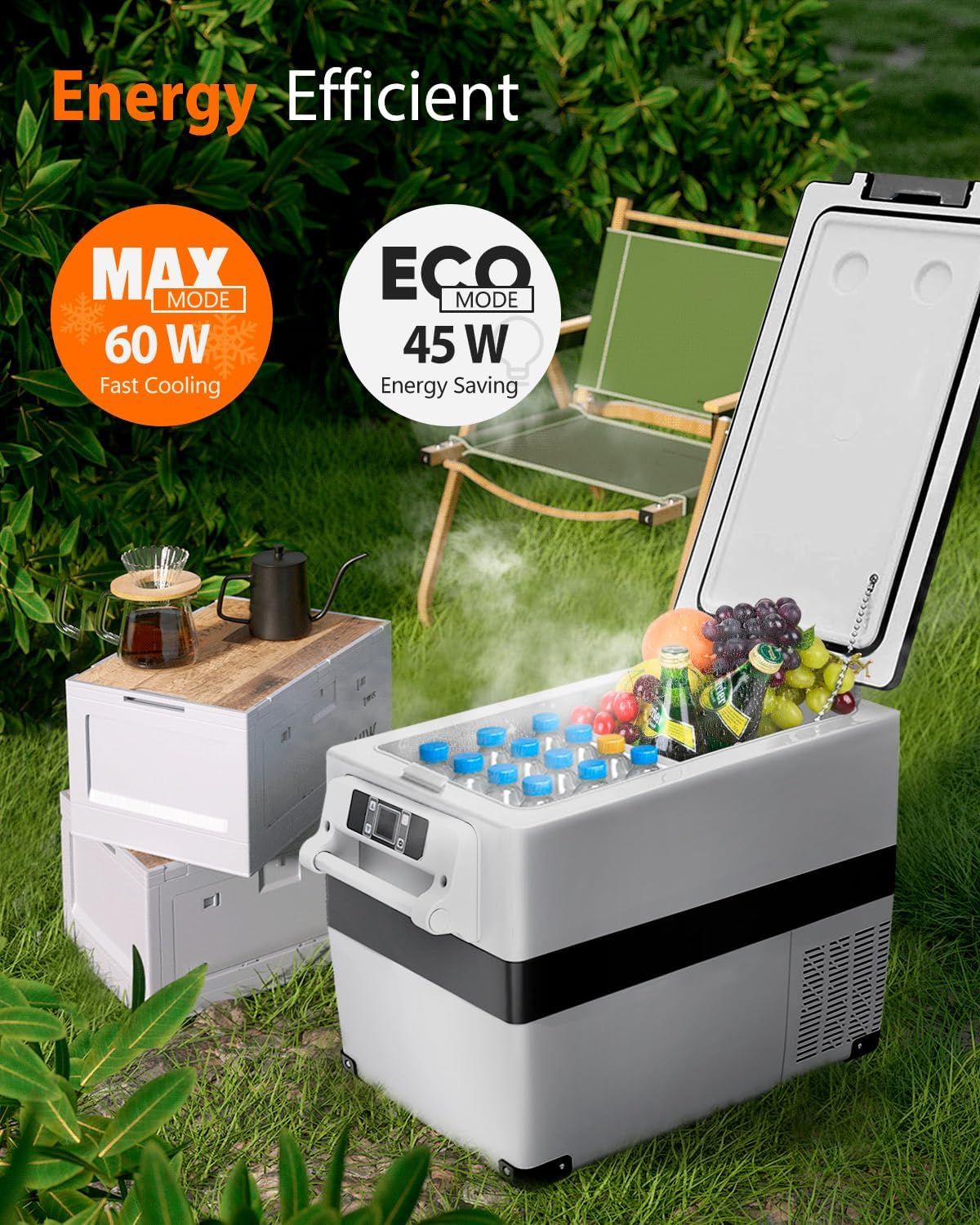 Refrigerador y Congelador 45Lts
