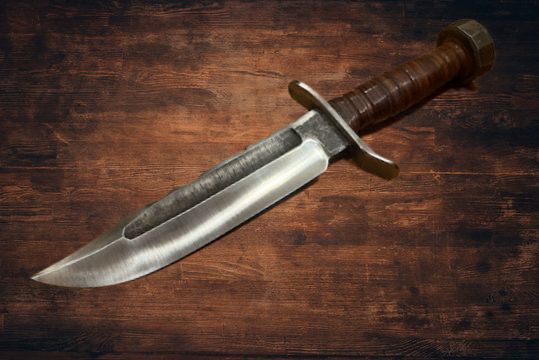 K-Bar style knife: “Dozer”