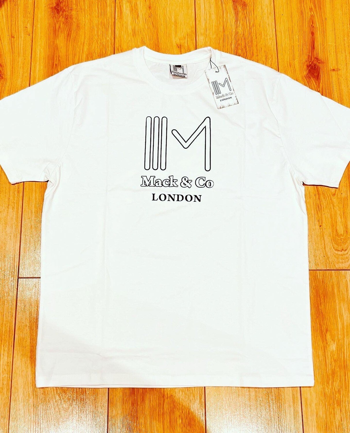 T-shirt (WHITE) Mack &amp; Co LONDON