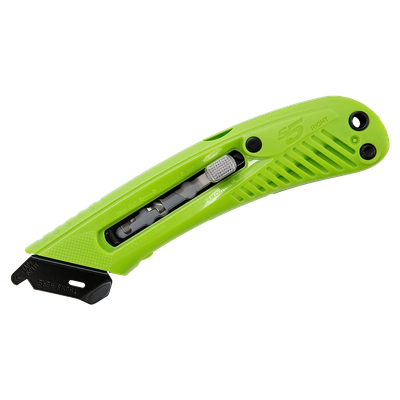 Cuchillo de seguridad S5R™ Guarded 3 en 1, para Zurdo y Diestro