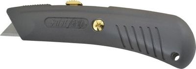 Cuchillo retráctil de seguridad gris mate - RSG-197